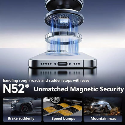 Magnetic Foldable Phone Ring Stand